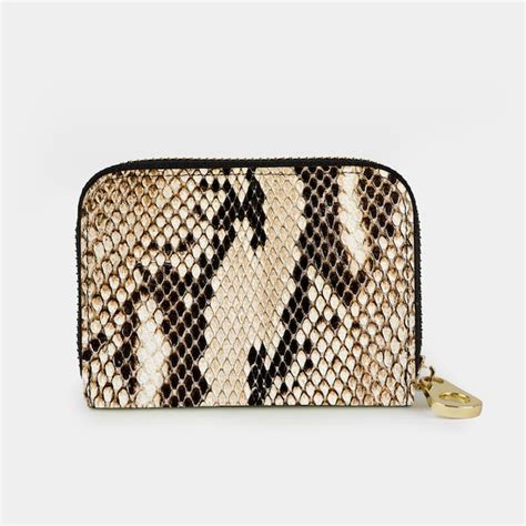 melinda snap wallet with rfid protection snakeskin|Amazon.com: Snakeskin Wallet For Women.